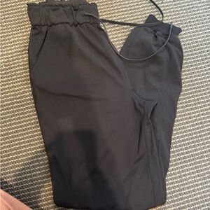 lululemon athletica Black Elastic Waist Joggers